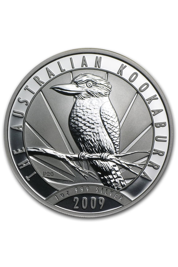2009 Australia 1 oz Silver Kookaburra BU