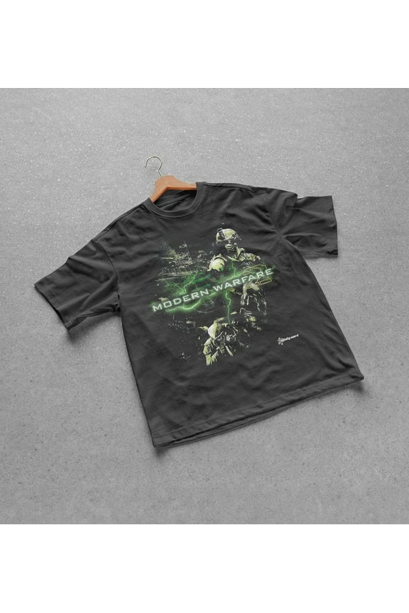 2009 Call of Duty Modern Warfare 2 IW Promo Vintage Y2K T-Shirt