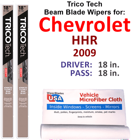 2009 Chevrolet HHR Beam Blade Wipers (Set of 2)