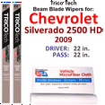 thumbnail image 1 of 2009 Chevrolet Silverado 2500 HD Beam Blade Wipers (Set of 2), 1 of 3
