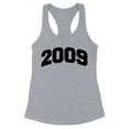 thumbnail image 1 of 2009 College Style Tank Top Fitted Racerback Women's X-Small Heather Grey, 1 of 5