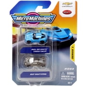 2009 Corvette Stingray Concept & Bugatti Veyron Micro Machines 2pk