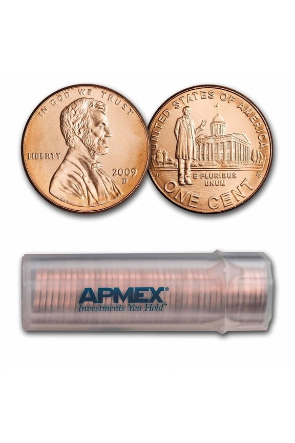 2009-D Lincoln Professional Life Cent 50-Coin Roll BU
