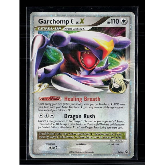 2009 DP Garchomp C Holo Black Star Promo #DP46