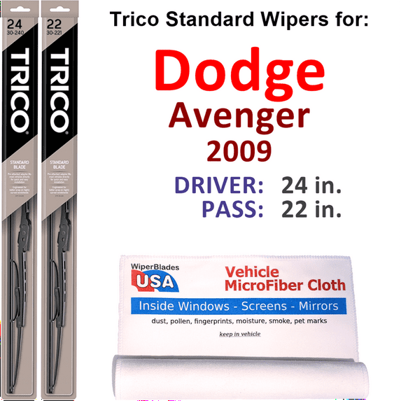 2009 Dodge Avenger Wiper Blades (Set of 2)
