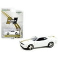 thumbnail image 1 of 2009 Dodge Challenger R/t Hemi White With Gold Stripes Hurst Performance Edition Hobby Exclusive 1/64 Diecast Model Car By Greenlight 30306, 1 of 3