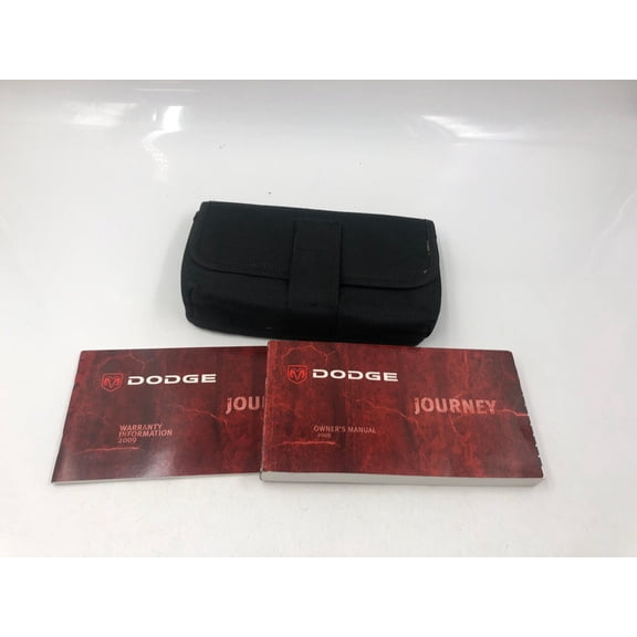 2009 Dodge Journey Owners Manual Handbook Set with Case OEM H04B14056