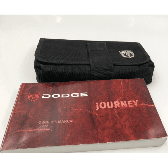 2009 Dodge Journey Owners Manual Handbook with Case OEM A02B28036