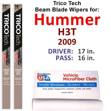 2009 Hummer H3T Beam Blade Wipers (Set of 2)
