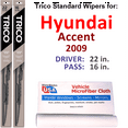 thumbnail image 1 of 2009 Hyundai Accent Wiper Blades (Set of 2), 1 of 3