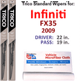 thumbnail image 1 of 2009 Infiniti FX35 Wiper Blades (Set of 2), 1 of 3