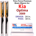 thumbnail image 1 of 2009 Kia Optima Performance Beam Wipers (Set of 2), 1 of 3