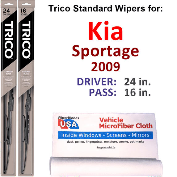 2009 Kia Sportage Wiper Blades (Set of 2)