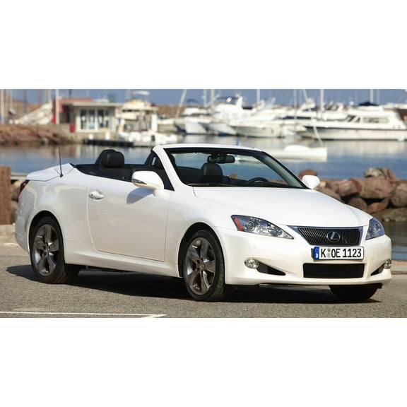 2009 Lexus IS C - 12x18 Inch Laminated Poster - Stunning Detail and Bold Colors