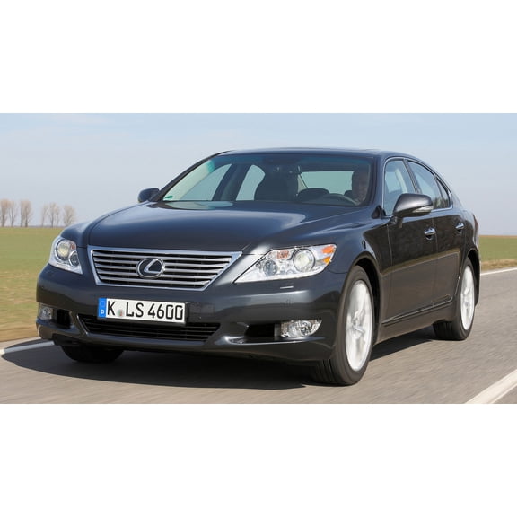 2009 Lexus LS - 20x30 Inch Laminated Poster - Stunning Detail and Bold Colors