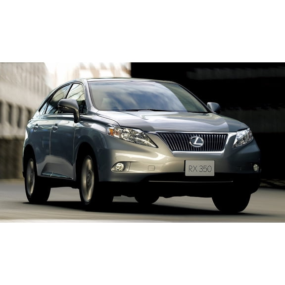 2009 Lexus RX JP - 20x30 Inch Laminated Poster - Stunning Detail and Bold Colors