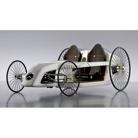 2009 Mercedes-Benz F-CELL Roadster - 12x18 Inch Laminated Poster - Stunning Detail and Bold Colors