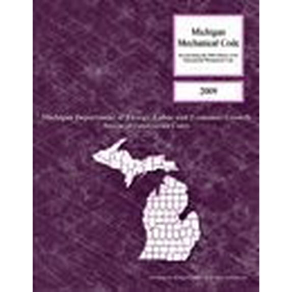 Pre-Owned 2009 Michigan Mechanical Code Paperback International Code Council
