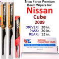 thumbnail image 1 of 2009 Nissan Cube Performance Beam Wipers (Set of 3) w/Rear Wiper, 1 of 3