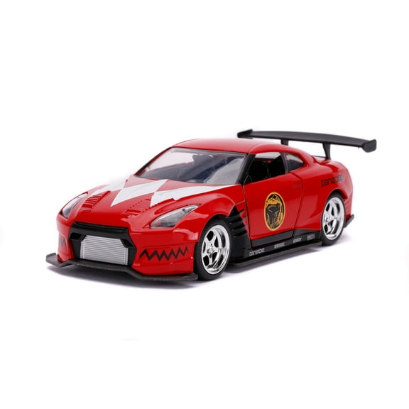 2009 Nissan GT-R, Power Rangers - Jada Toys 31827 - 1/32 scale Diecast Model Toy Car