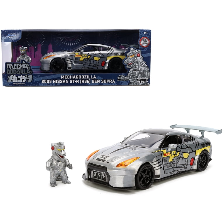 2009 Nissan GT-R (R35) Ben Sopra Brushed Metal with Black Top and