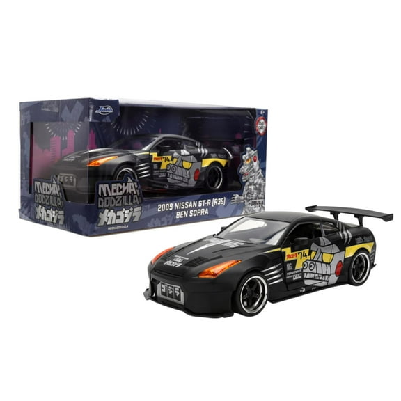 2009 Nissan GT-R (R35) Ben Sopra Silver "I Love the 2000's" Series 1/24 Diecast Model Car by Jada