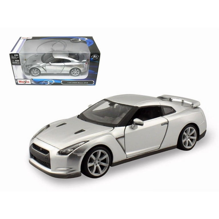 Maisto 1/24 日産 GT-R 2009 2009 Nissan GT-R R35 Silver 1/24