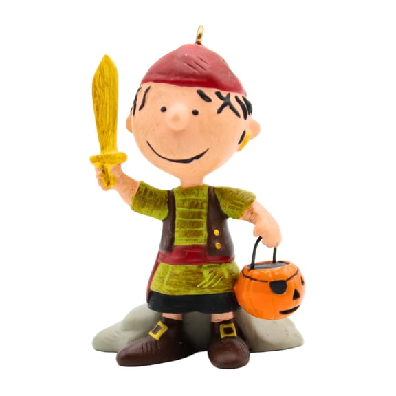 2009 Pigpen the Pirate (The PEANUTS Gang) Hallmark Keepsake Christmas Tree Ornament - QFO4025