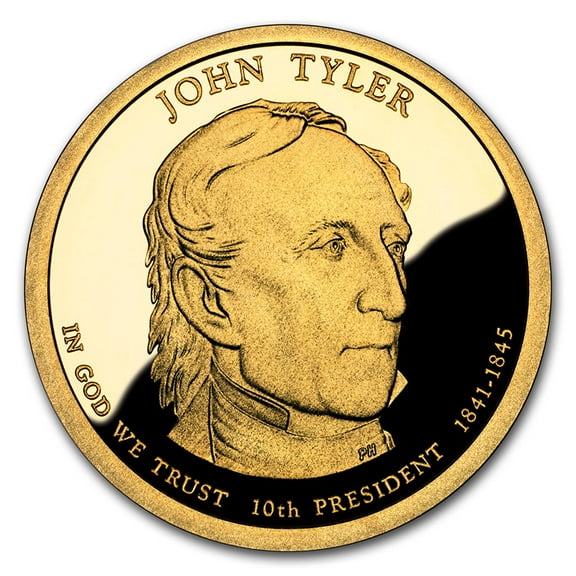 2009-S John Tyler Presidential Dollar Proof