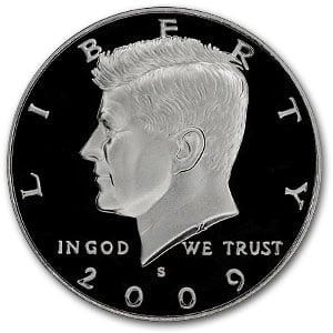 2009-S Kennedy Half Dollar Gem Proof