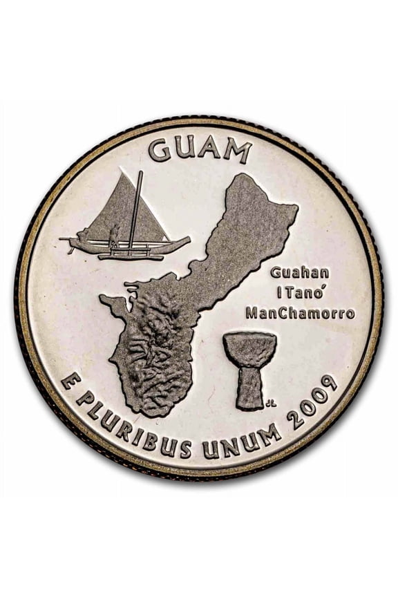2009-S U.S. Territory Guam Quarter Proof