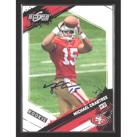 2009 Score Inscriptions Michael Crabtree #372