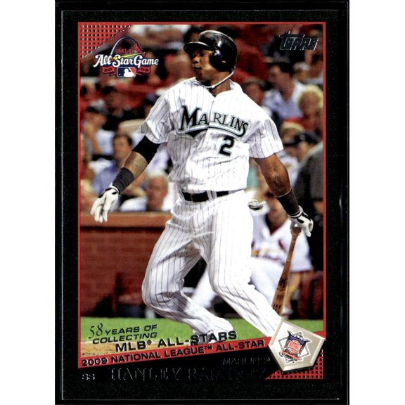 2009 Topps Hanley Ramirez UH98 Florida Marlins Baseball Card