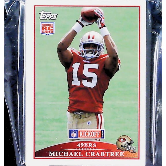 2009 Topps Kickoff 49ers Team Set Crabtree RC 6 Cards