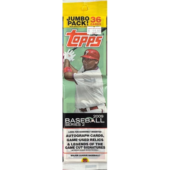 2009 Topps Baseball Series 2 Rack Pack