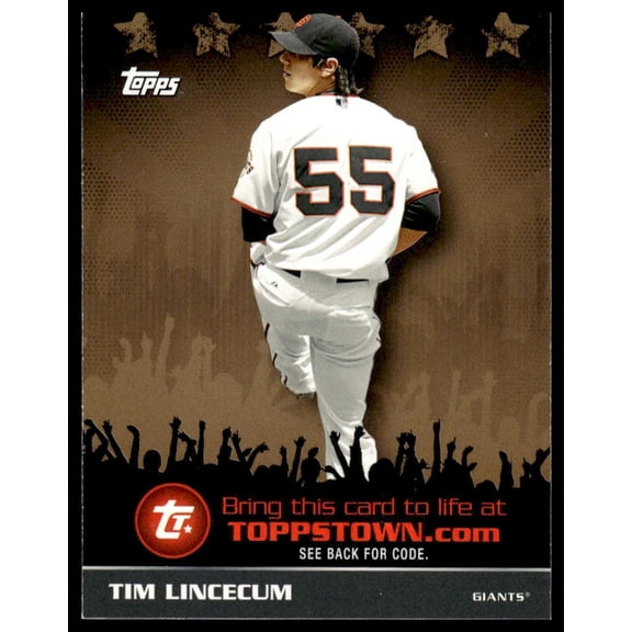 2009 Topps Toppstown Tim Lincecum #TTT22
