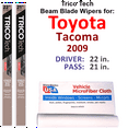 thumbnail image 1 of 2009 Toyota Tacoma Beam Blade Wipers (Set of 2), 1 of 3