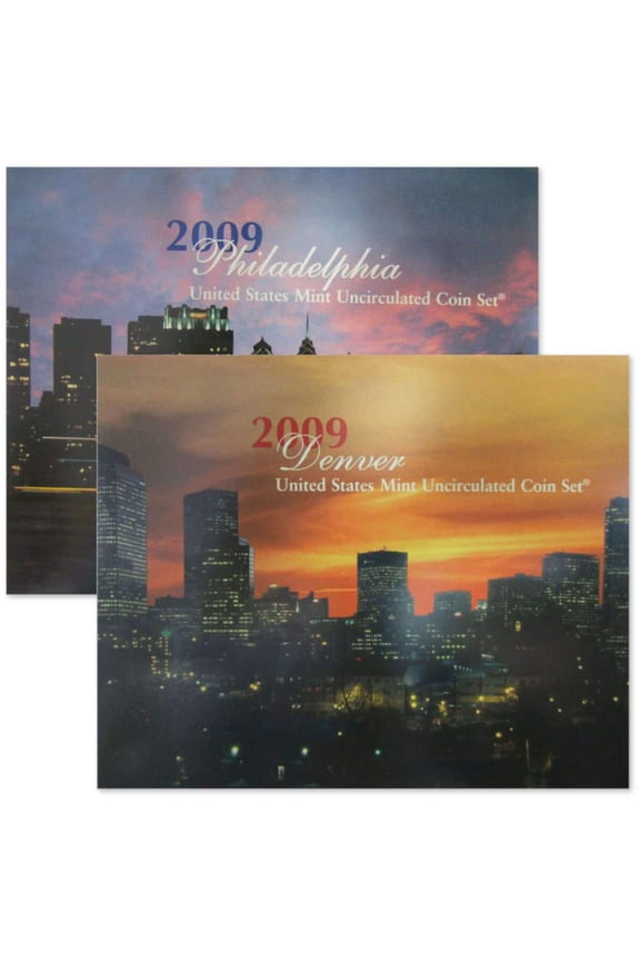 2009 Uncirculated Coin Set U.S Mint Government Packaging OGP COA