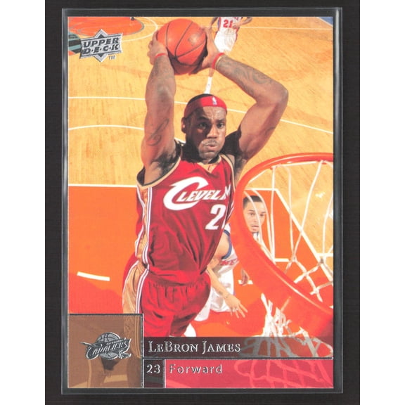 2009 Upper Deck Basketball LeBron James #28