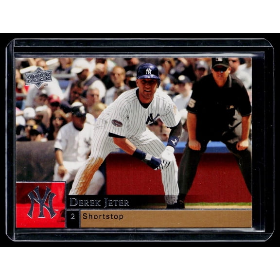 2009 Upper Deck Derek Jeter New York Yankees #766 MLB Baseball Trading Card