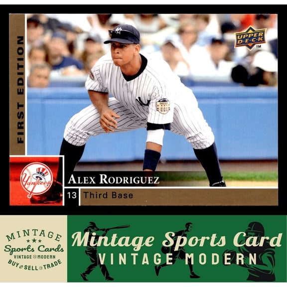 2009 Upper Deck First Edition Alex Rodriguez Yankees #363 Baseball Card