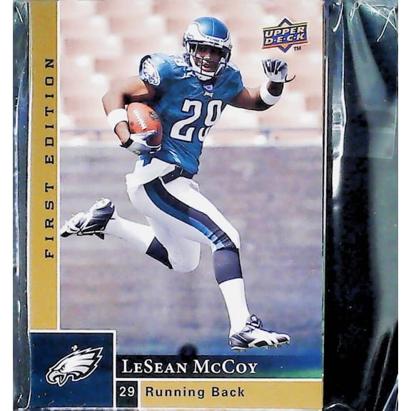 2009 Upper Deck First Edition Philadelphia Eagles Team Set 7 Cards McCoy & Maclin RC