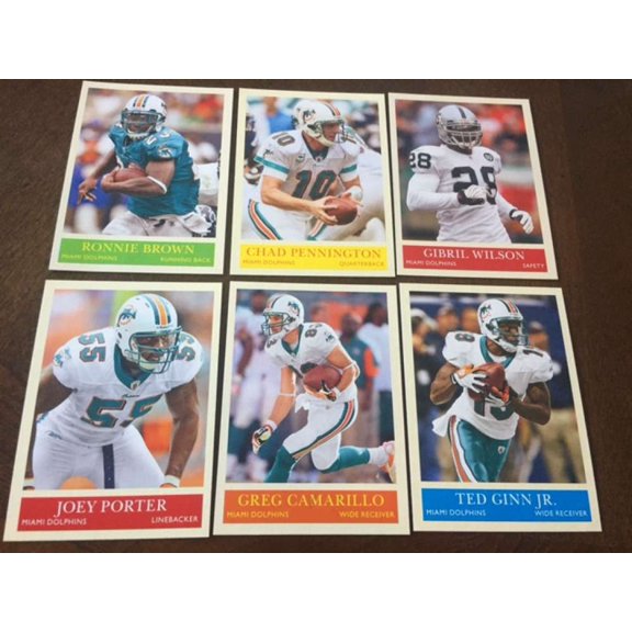 2009 Upper Deck Philadelphia Base Team Set Miami Dolphins