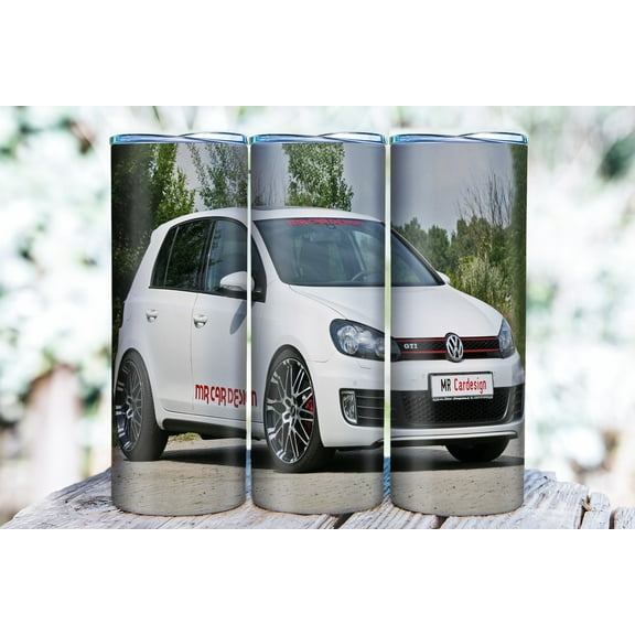 2009 Volkswagen Golf GTI by Mr Car Design 5 Door Car - 12x18 Inch Laminated Poster - Stunning Detail and Bold Colors