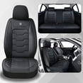 thumbnail image 1 of 2009 for Toyota Rav4 Automotive Seat Covers Durable Leather Seat Protection Precision Fit Comfortable Driving Armrest Compatible, 1 of 9