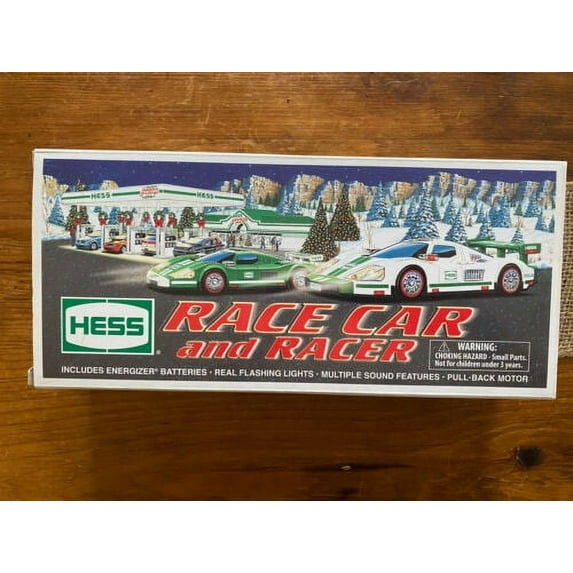 2009 hess race car and racer- Brand New