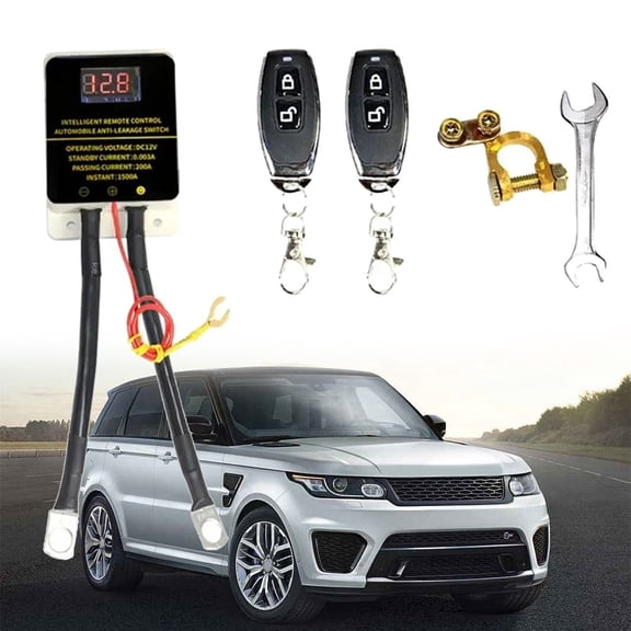 200A 12V Car Battery Isolator Switch Power Switch Isolator with Remote Control