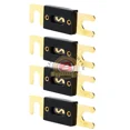 thumbnail image 1 of 200A Amp Anl Type Fuse Gold Plated High Quality Fuses 4 Pack Car Audio Blade 12V, 1 of 3