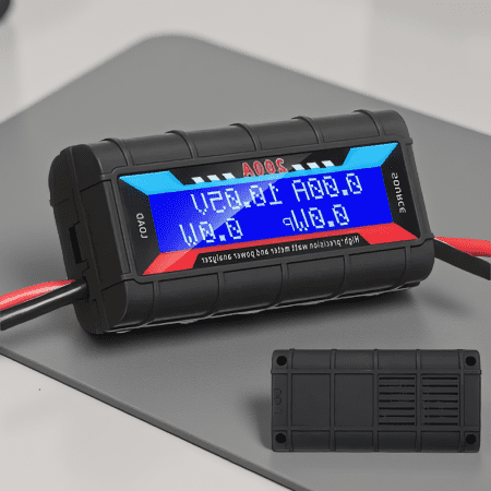 200A DC Digital Volt Amp Meter with LCD Display, Current Monitor for RC Solar Wind Power Systems