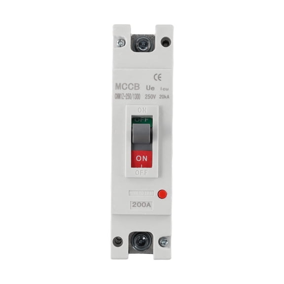 200A Dc Circuit Breaker Wind Power 200A Circuit Breaker 35KA Breaking Capacity IP20 Waterproof Rating Overcurrent Protection